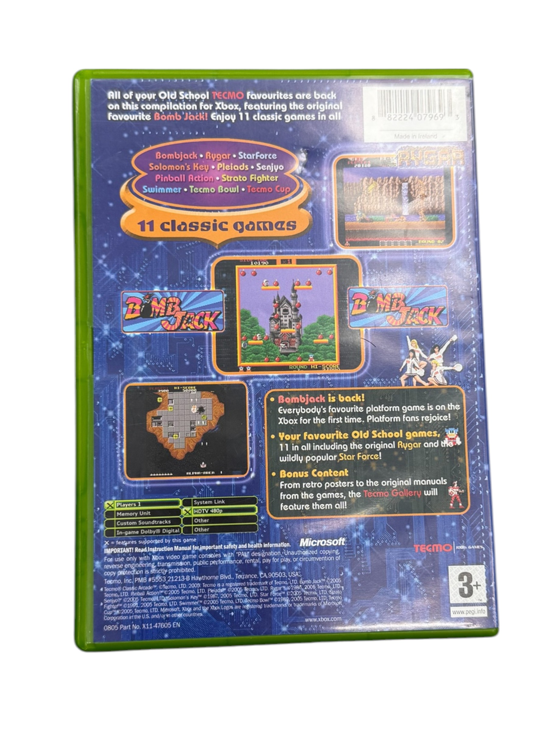 XBOX TECMO CLASSIC ARCADE テクモクラシックアーケード Amazon | TECMO CLASSIC ARCADE | ゲームソフト